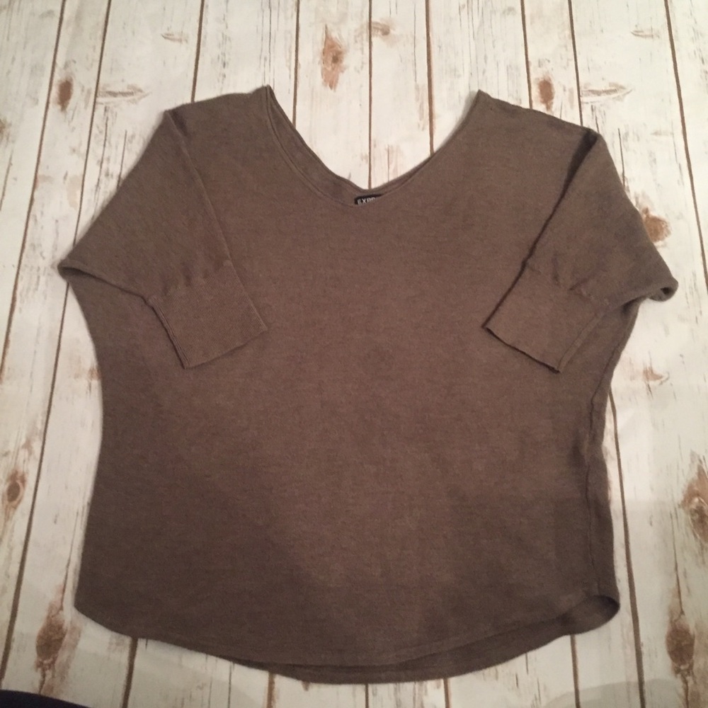 Express light weight sweater